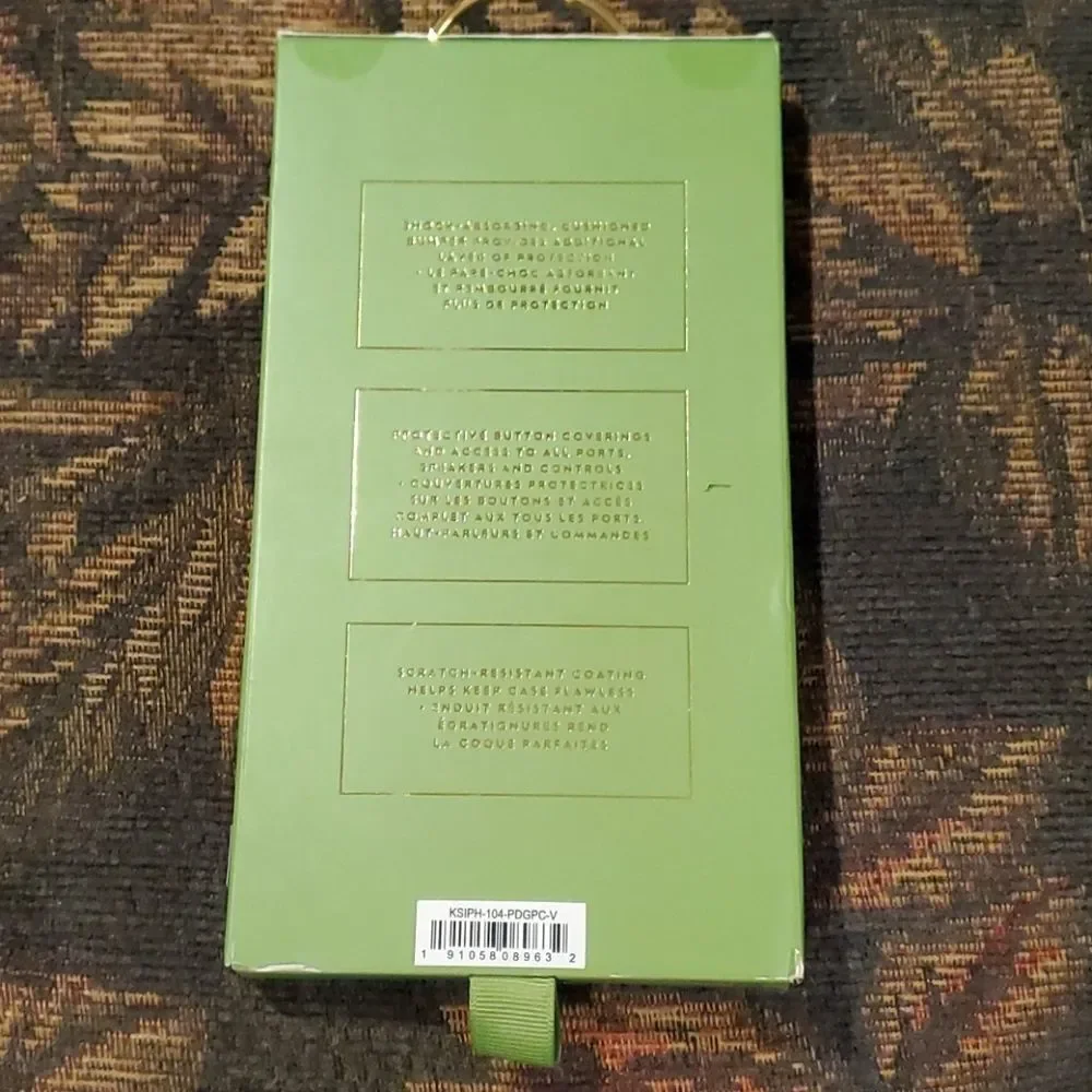 Kate Spade Defensive Hardshell case Iphone XS & X